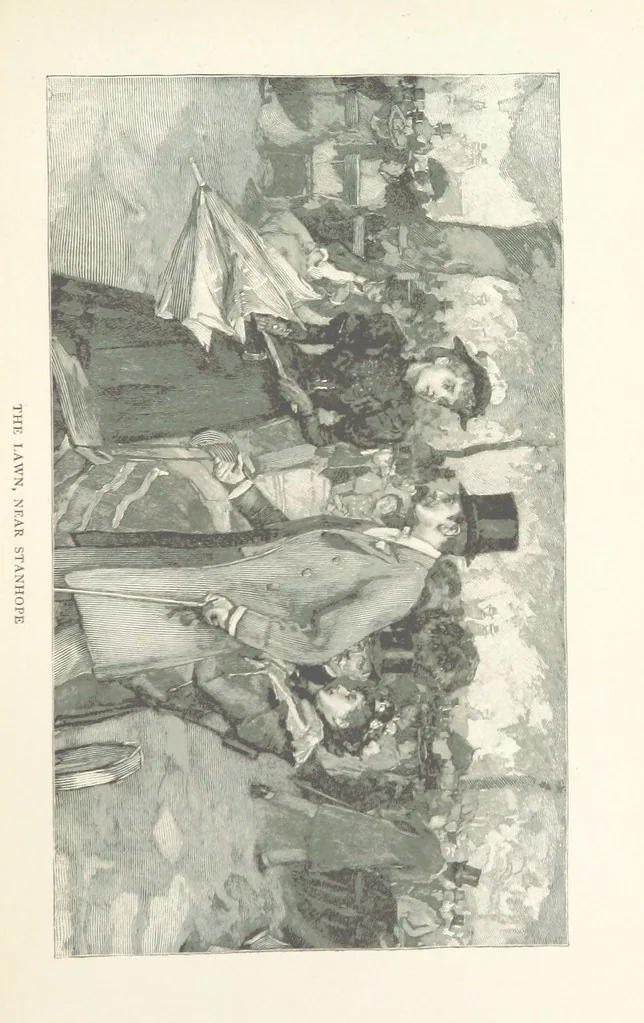 An illustration from Our English Cousins ... Illustrated, 1894, leaf 193