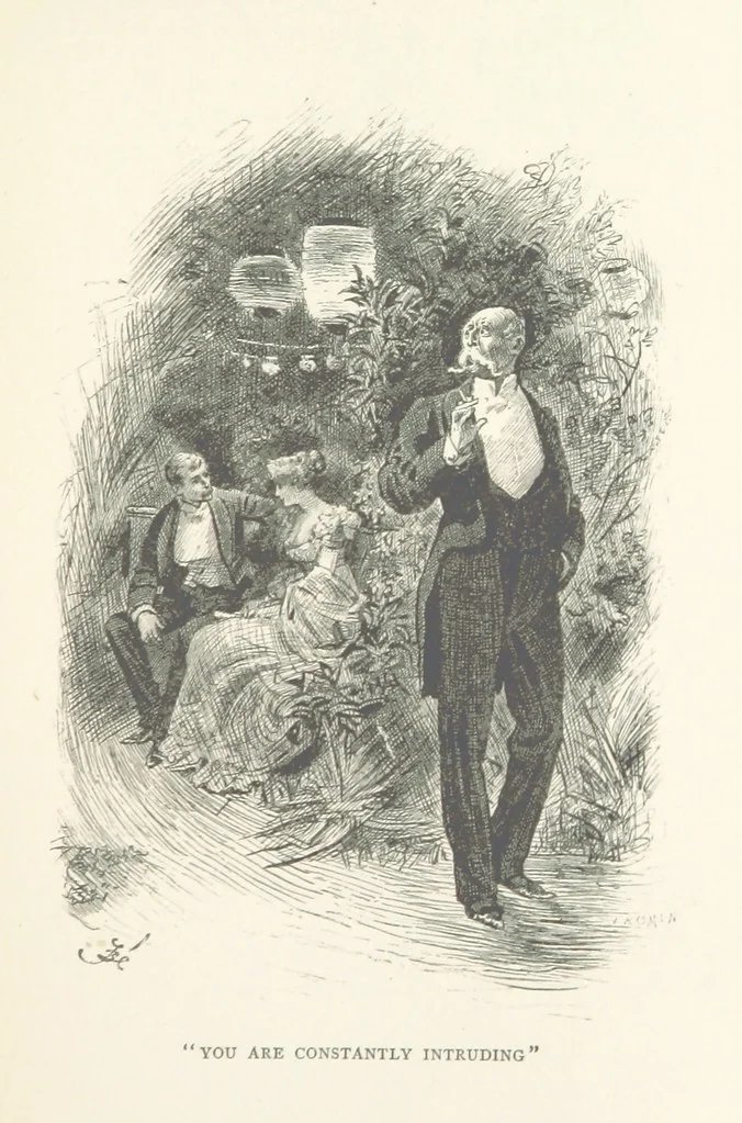 An illustration from Our English Cousins ... Illustrated, 1894, leaf 205