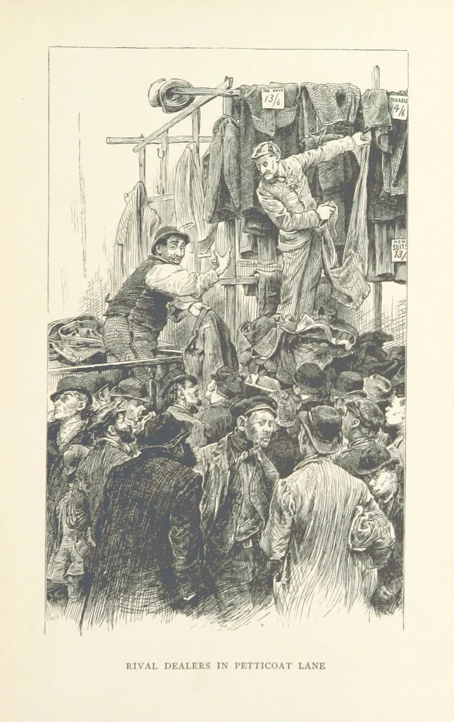 An illustration from Our English Cousins ... Illustrated, 1894, leaf 235