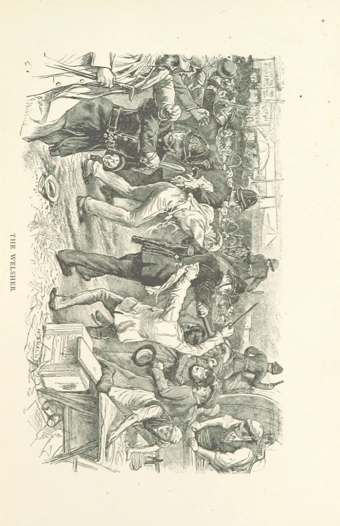 An illustration from Our English Cousins ... Illustrated, 1894, leaf 35