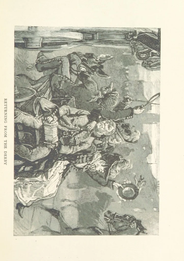 An illustration from Our English Cousins ... Illustrated, 1894, leaf 45