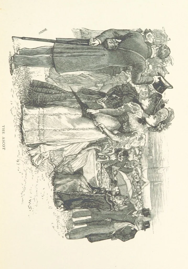 An illustration from Our English Cousins ... Illustrated, 1894, leaf 49