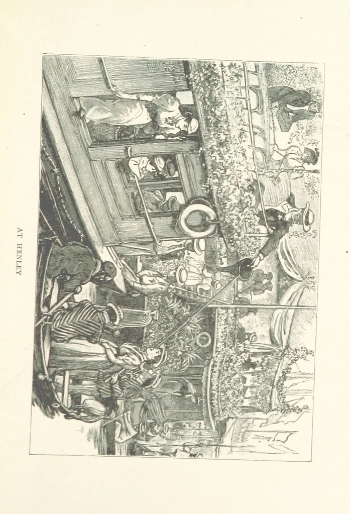 An illustration from Our English Cousins ... Illustrated, 1894, leaf 55