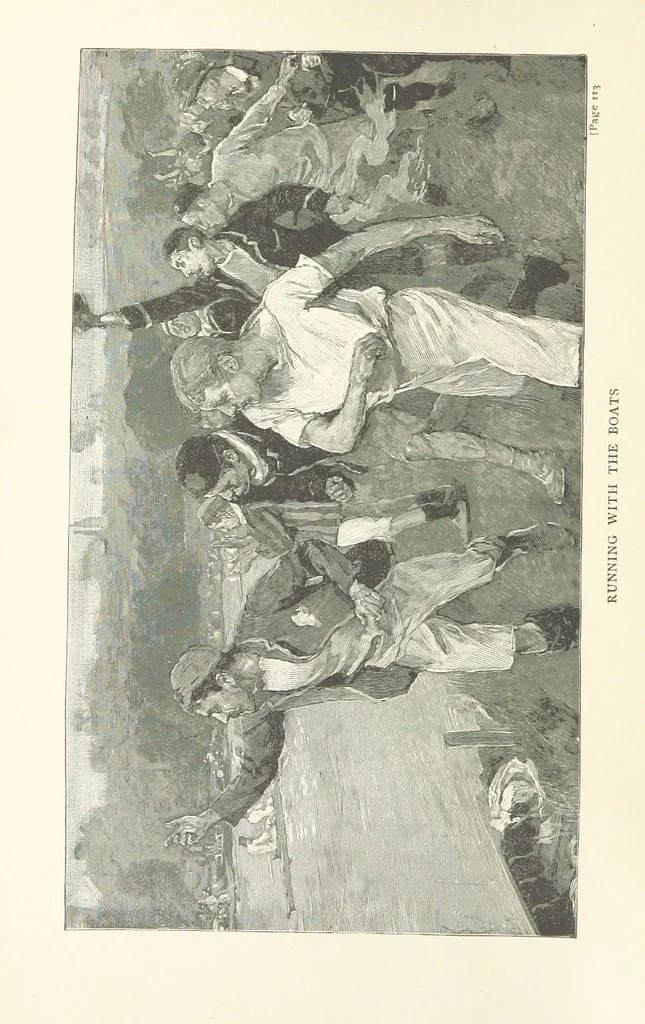 An illustration from Our English Cousins ... Illustrated, 1894, leaf 8