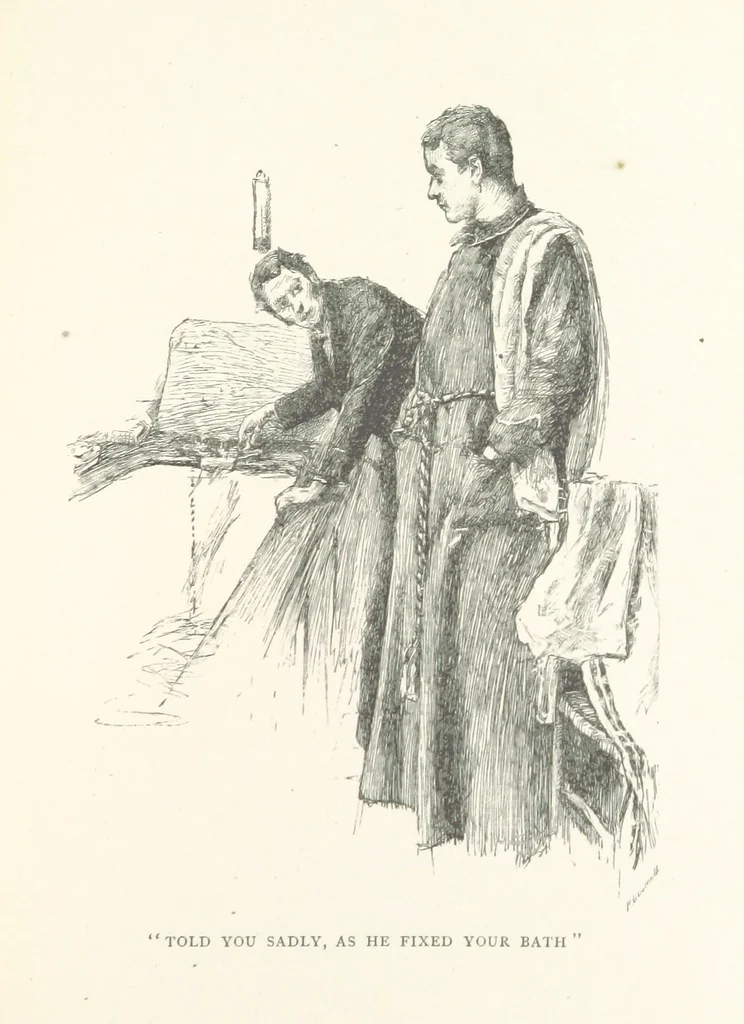 An illustration from Our English Cousins ... Illustrated, 1894, leaf 89
