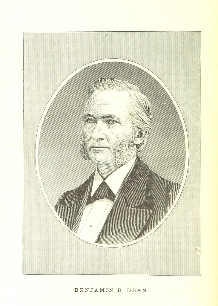 An illustration from An Illustrated History of Missouri. Comprising its early record, and civil, political, and military history from the first exploration to the present time. Including ... biographical sketches of prominent citizens. [With plates, 1876, leaf 154