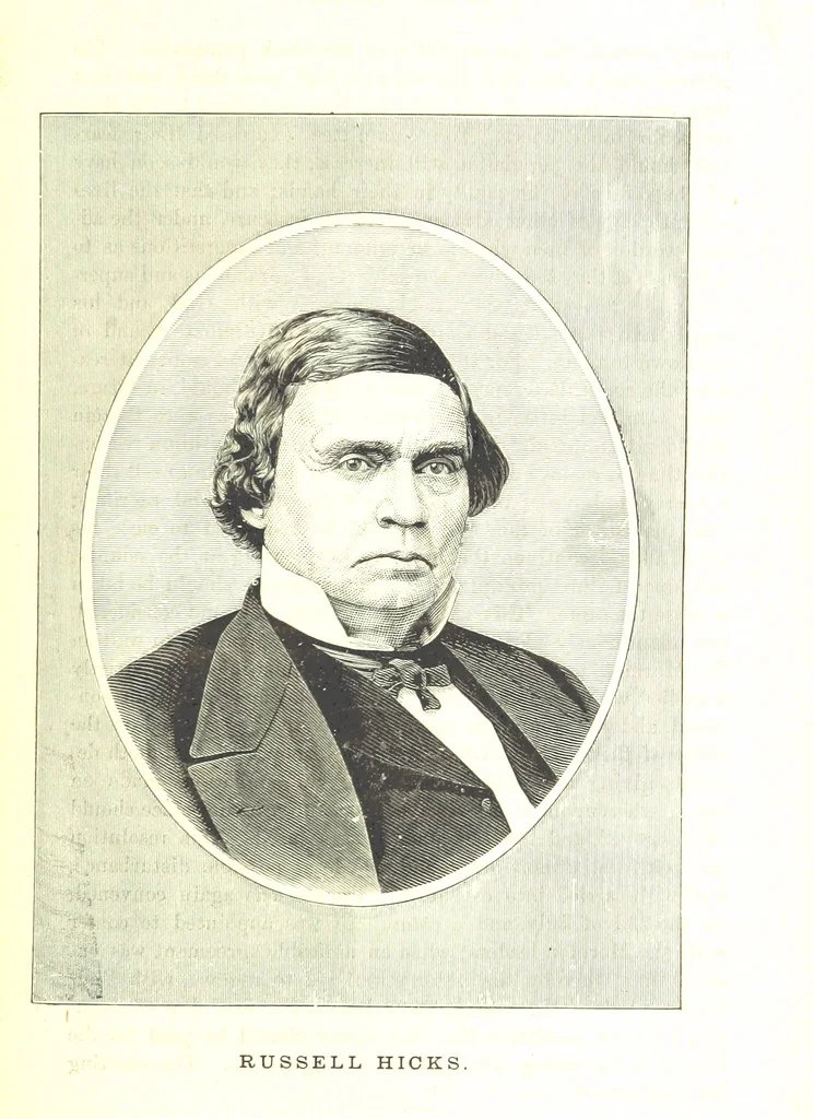 An illustration from An Illustrated History of Missouri. Comprising its early record, and civil, political, and military history from the first exploration to the present time. Including ... biographical sketches of prominent citizens. [With plates, 1876, leaf 171