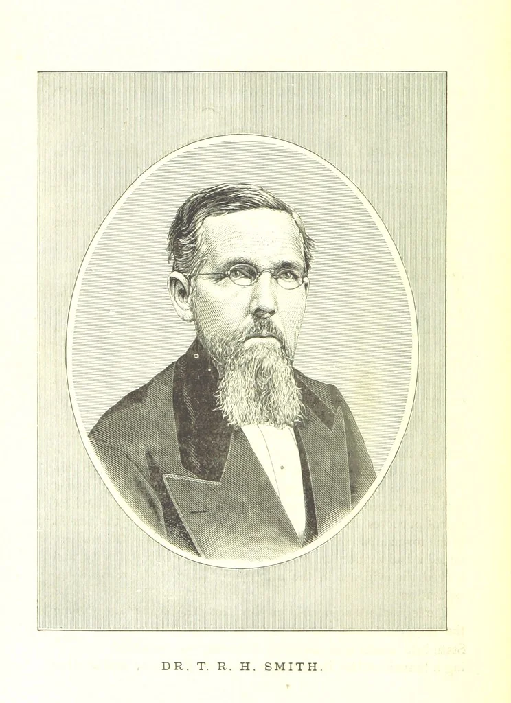 An illustration from An Illustrated History of Missouri. Comprising its early record, and civil, political, and military history from the first exploration to the present time. Including ... biographical sketches of prominent citizens. [With plates, 1876, leaf 188