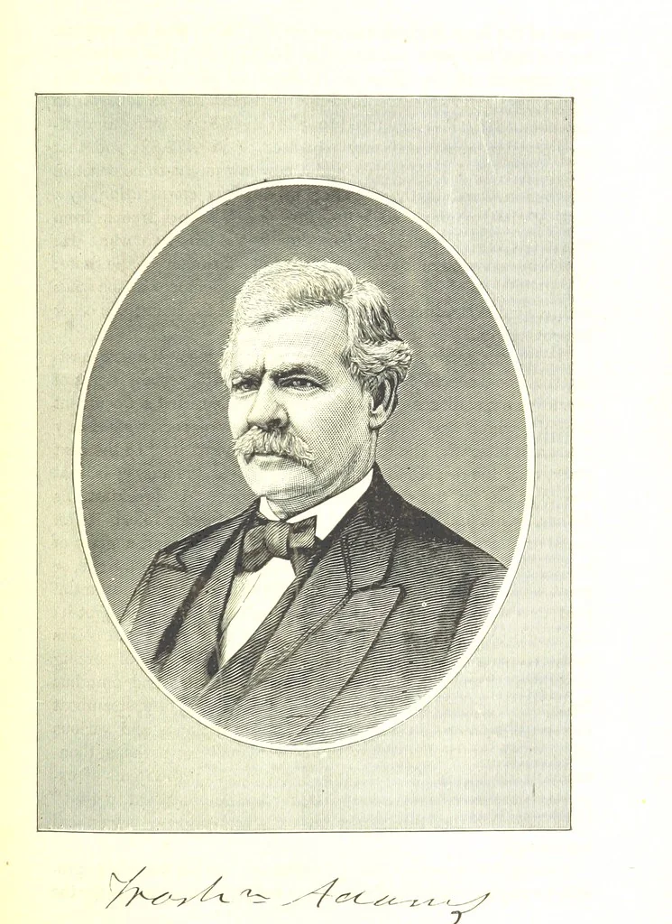 An illustration from An Illustrated History of Missouri. Comprising its early record, and civil, political, and military history from the first exploration to the present time. Including ... biographical sketches of prominent citizens. [With plates, 1876, leaf 205