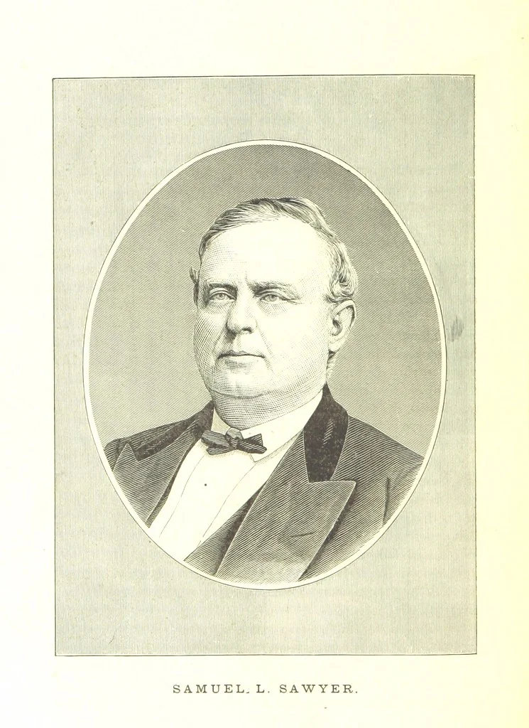 An illustration from An Illustrated History of Missouri. Comprising its early record, and civil, political, and military history from the first exploration to the present time. Including ... biographical sketches of prominent citizens. [With plates, 1876, leaf 306