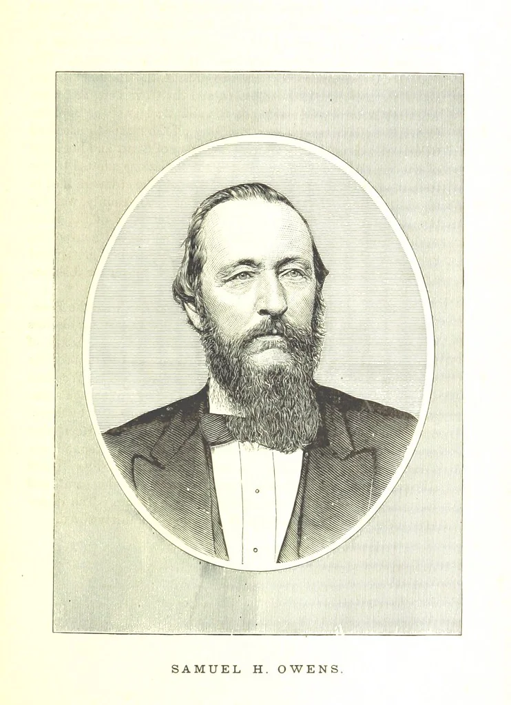 An illustration from An Illustrated History of Missouri. Comprising its early record, and civil, political, and military history from the first exploration to the present time. Including ... biographical sketches of prominent citizens. [With plates, 1876, leaf 313