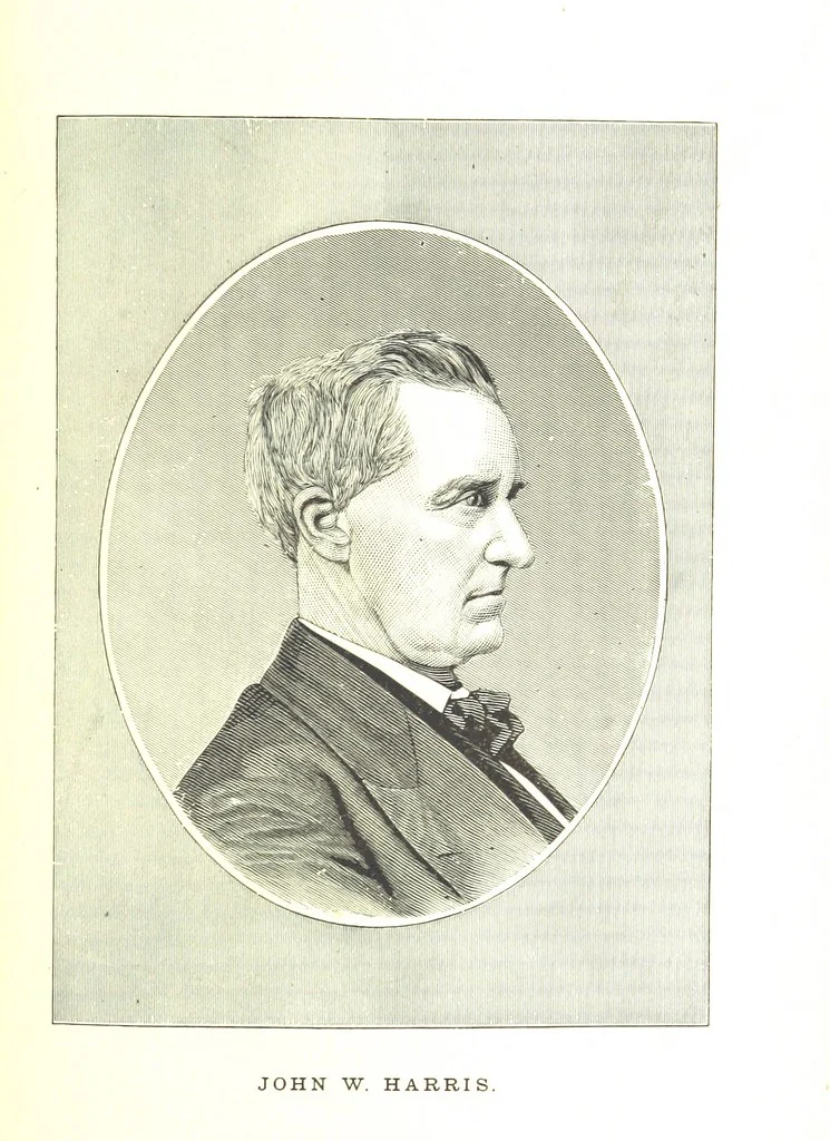 An illustration from An Illustrated History of Missouri. Comprising its early record, and civil, political, and military history from the first exploration to the present time. Including ... biographical sketches of prominent citizens. [With plates, 1876, leaf 345