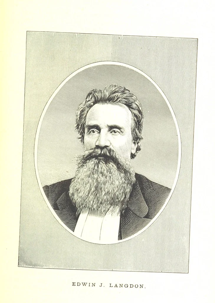 An illustration from An Illustrated History of Missouri. Comprising its early record, and civil, political, and military history from the first exploration to the present time. Including ... biographical sketches of prominent citizens. [With plates, 1876, leaf 379