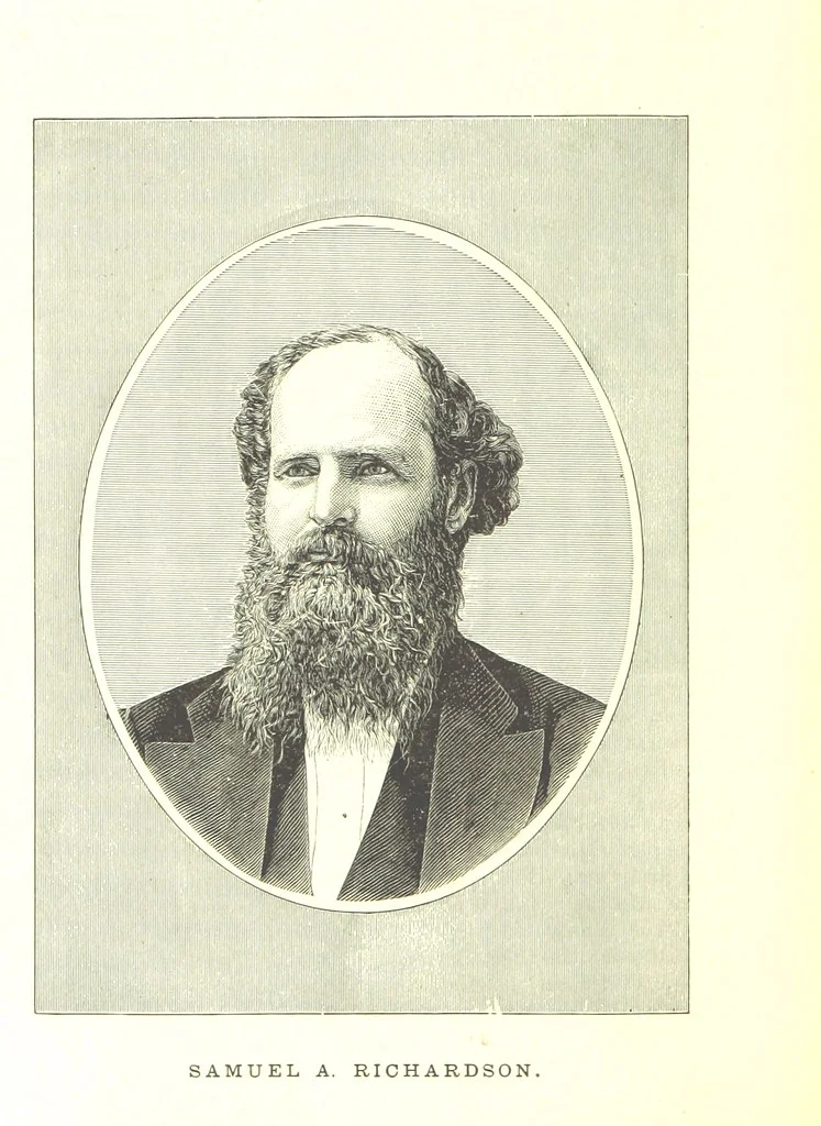 An illustration from An Illustrated History of Missouri. Comprising its early record, and civil, political, and military history from the first exploration to the present time. Including ... biographical sketches of prominent citizens. [With plates, 1876, leaf 506