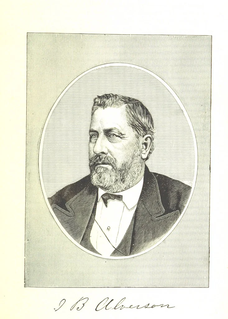 An illustration from An Illustrated History of Missouri. Comprising its early record, and civil, political, and military history from the first exploration to the present time. Including ... biographical sketches of prominent citizens. [With plates, 1876, leaf 551