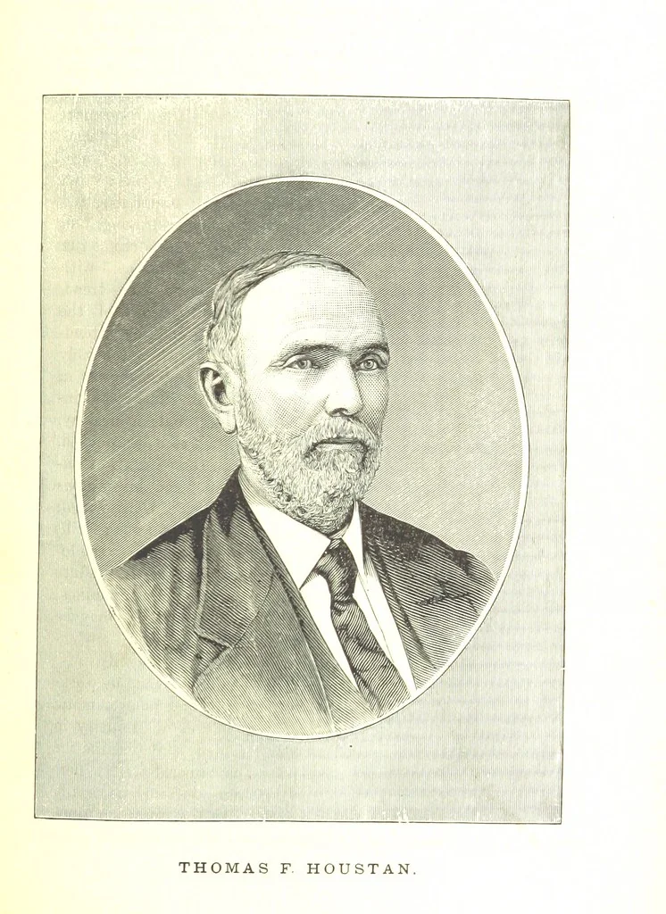 An illustration from An Illustrated History of Missouri. Comprising its early record, and civil, political, and military history from the first exploration to the present time. Including ... biographical sketches of prominent citizens. [With plates, 1876, leaf 581