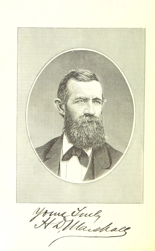 An illustration from An Illustrated History of Missouri. Comprising its early record, and civil, political, and military history from the first exploration to the present time. Including ... biographical sketches of prominent citizens. [With plates, 1876, leaf 596