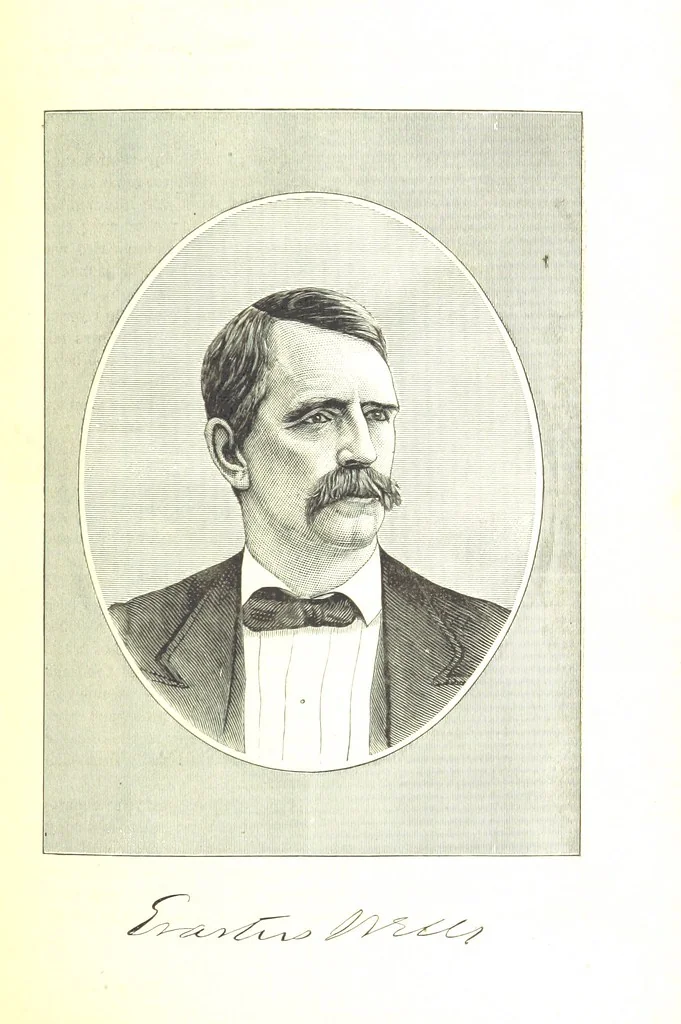 An illustration from An Illustrated History of Missouri. Comprising its early record, and civil, political, and military history from the first exploration to the present time. Including ... biographical sketches of prominent citizens. [With plates, 1876, leaf 629