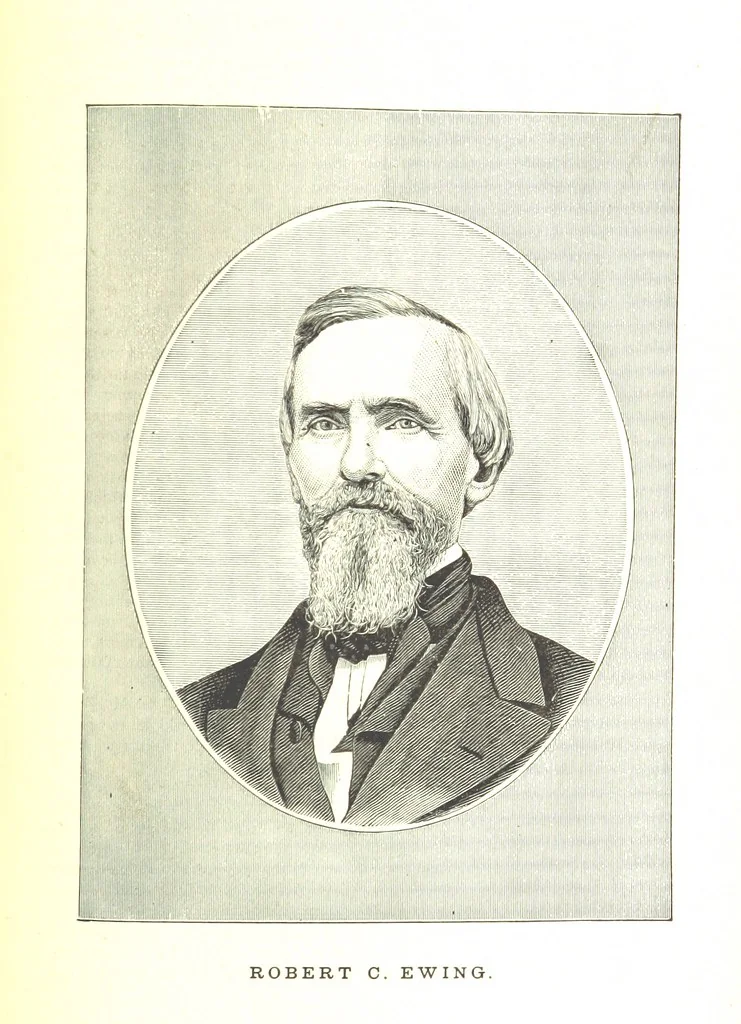 An illustration from An Illustrated History of Missouri. Comprising its early record, and civil, political, and military history from the first exploration to the present time. Including ... biographical sketches of prominent citizens. [With plates, 1876, leaf 709