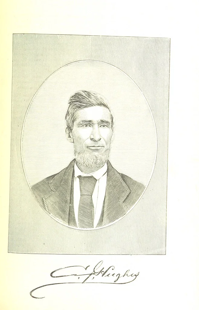 An illustration from An Illustrated History of Missouri. Comprising its early record, and civil, political, and military history from the first exploration to the present time. Including ... biographical sketches of prominent citizens. [With plates, 1876, leaf 735