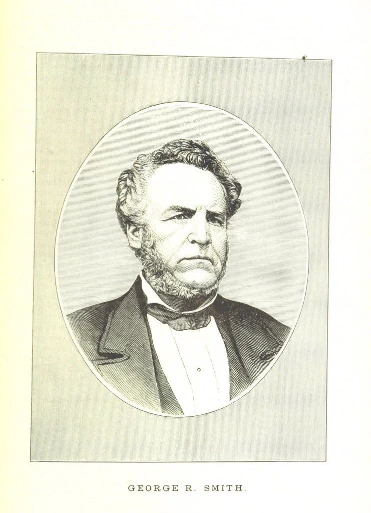 An illustration from An Illustrated History of Missouri. Comprising its early record, and civil, political, and military history from the first exploration to the present time. Including ... biographical sketches of prominent citizens. [With plates, 1876, leaf 809