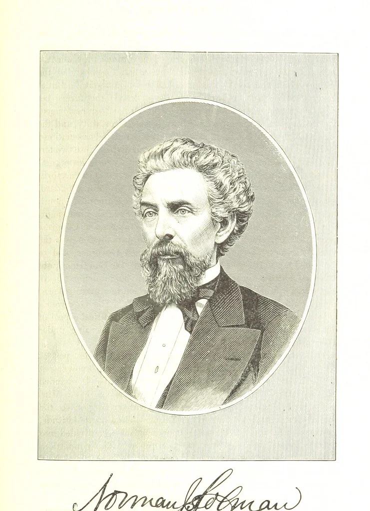 An illustration from An Illustrated History of Missouri. Comprising its early record, and civil, political, and military history from the first exploration to the present time. Including ... biographical sketches of prominent citizens. [With plates, 1876, leaf 91