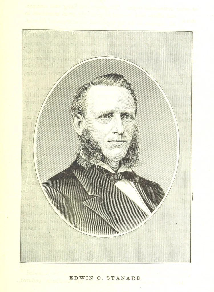 An illustration from An Illustrated History of Missouri. Comprising its early record, and civil, political, and military history from the first exploration to the present time. Including ... biographical sketches of prominent citizens. [With plates, 1876, leaf 99