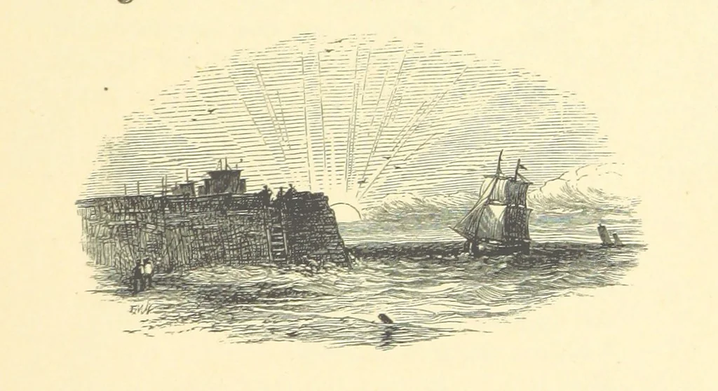 An illustration from Dawn to Daylight: or, Gleams from the poets of twelve centuries. With above two hundred illustrations, 1874, leaf 101