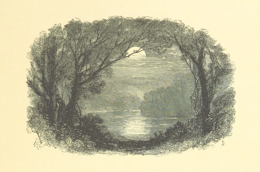 An illustration from Dawn to Daylight: or, Gleams from the poets of twelve centuries. With above two hundred illustrations, 1874, leaf 105