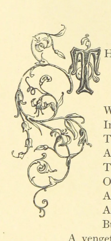 An illustration from Dawn to Daylight: or, Gleams from the poets of twelve centuries. With above two hundred illustrations, 1874, leaf 106