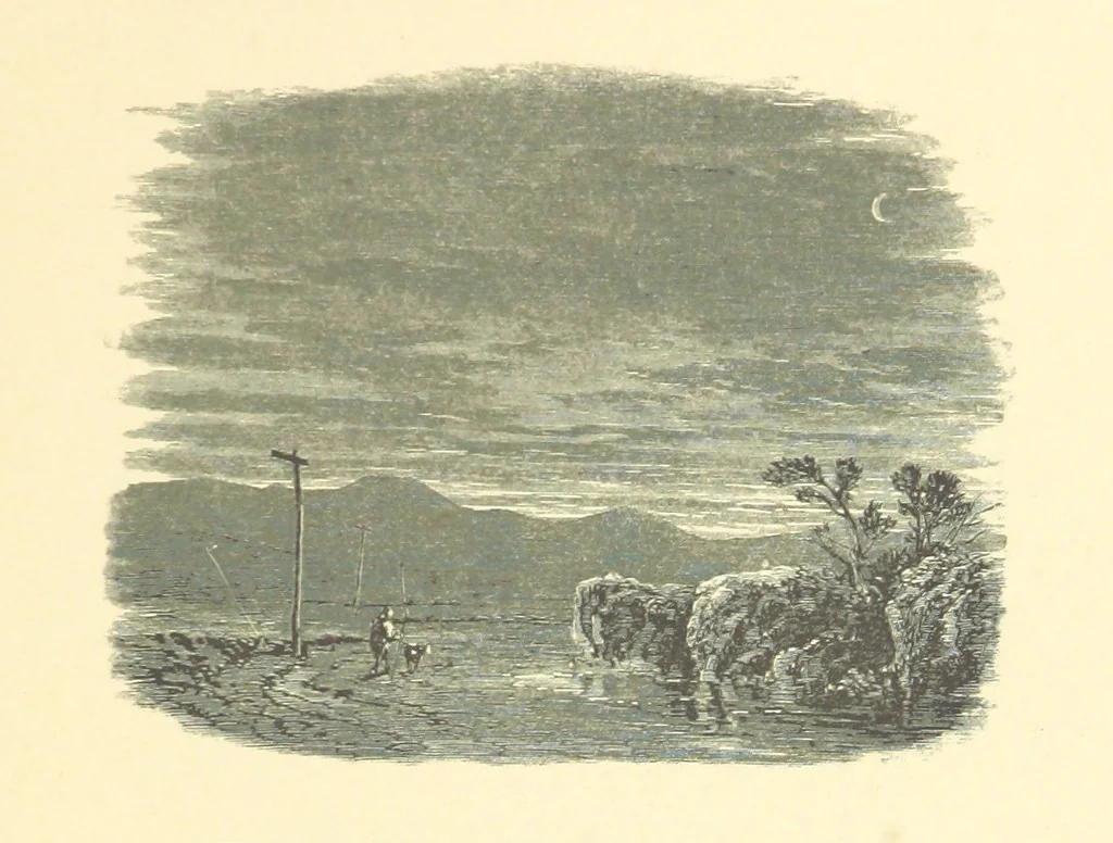An illustration from Dawn to Daylight: or, Gleams from the poets of twelve centuries. With above two hundred illustrations, 1874, leaf 119