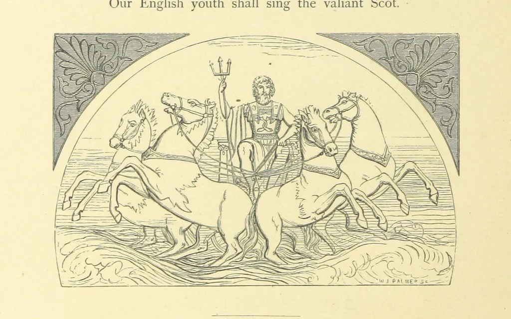 An illustration from Dawn to Daylight: or, Gleams from the poets of twelve centuries. With above two hundred illustrations, 1874, leaf 122