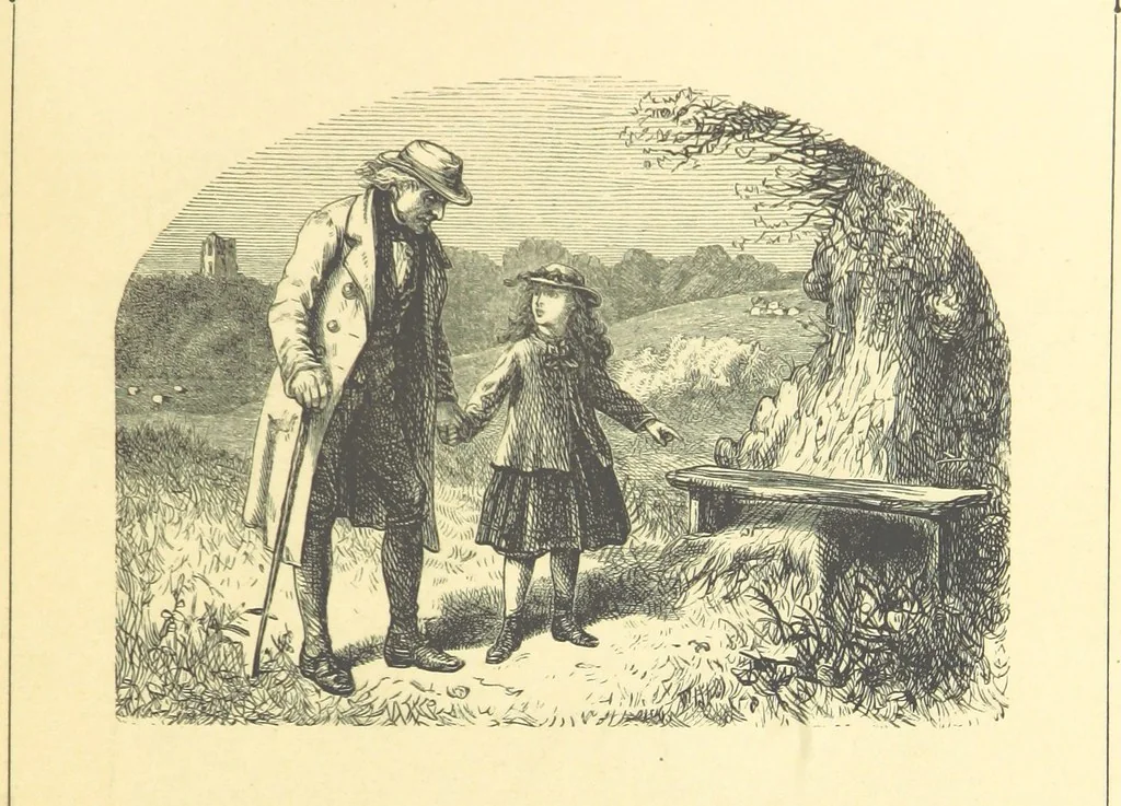 An illustration from Dawn to Daylight: or, Gleams from the poets of twelve centuries. With above two hundred illustrations, 1874, leaf 135