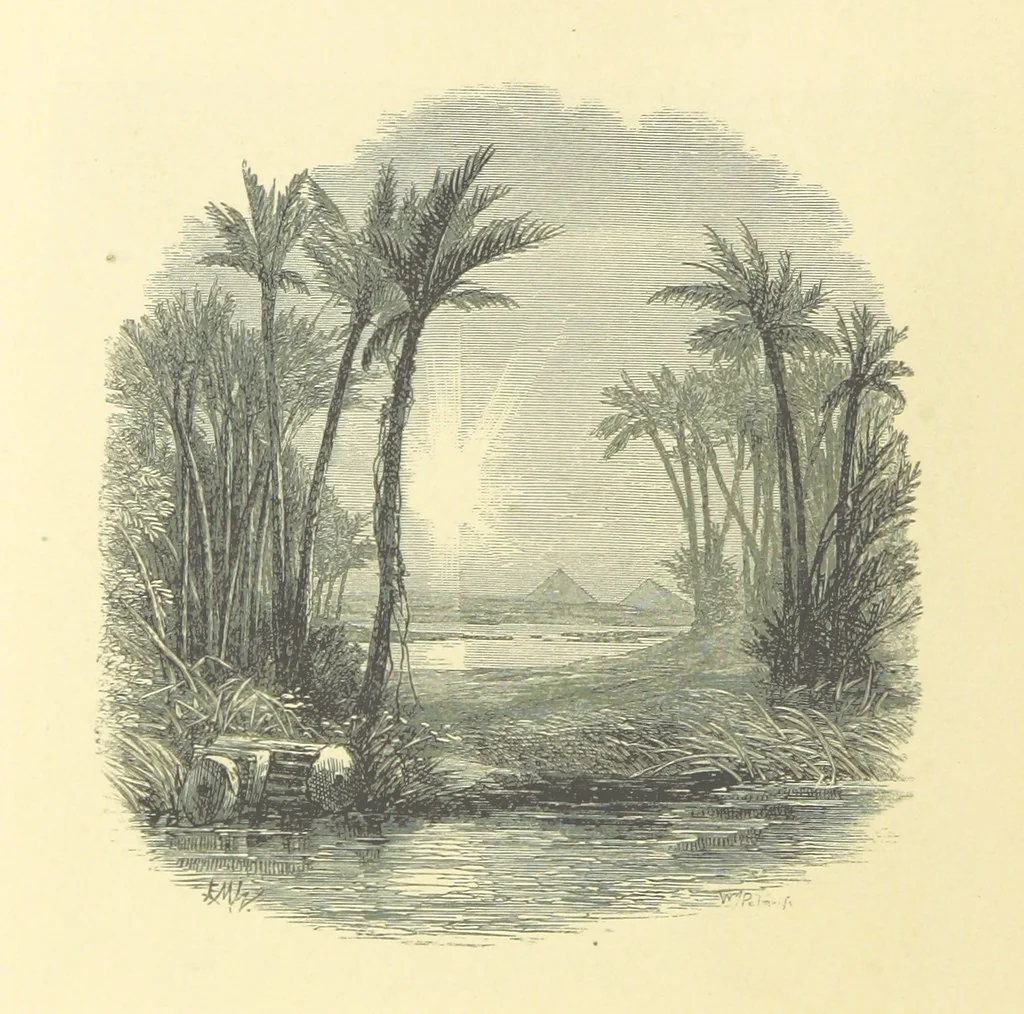 An illustration from Dawn to Daylight: or, Gleams from the poets of twelve centuries. With above two hundred illustrations, 1874, leaf 150