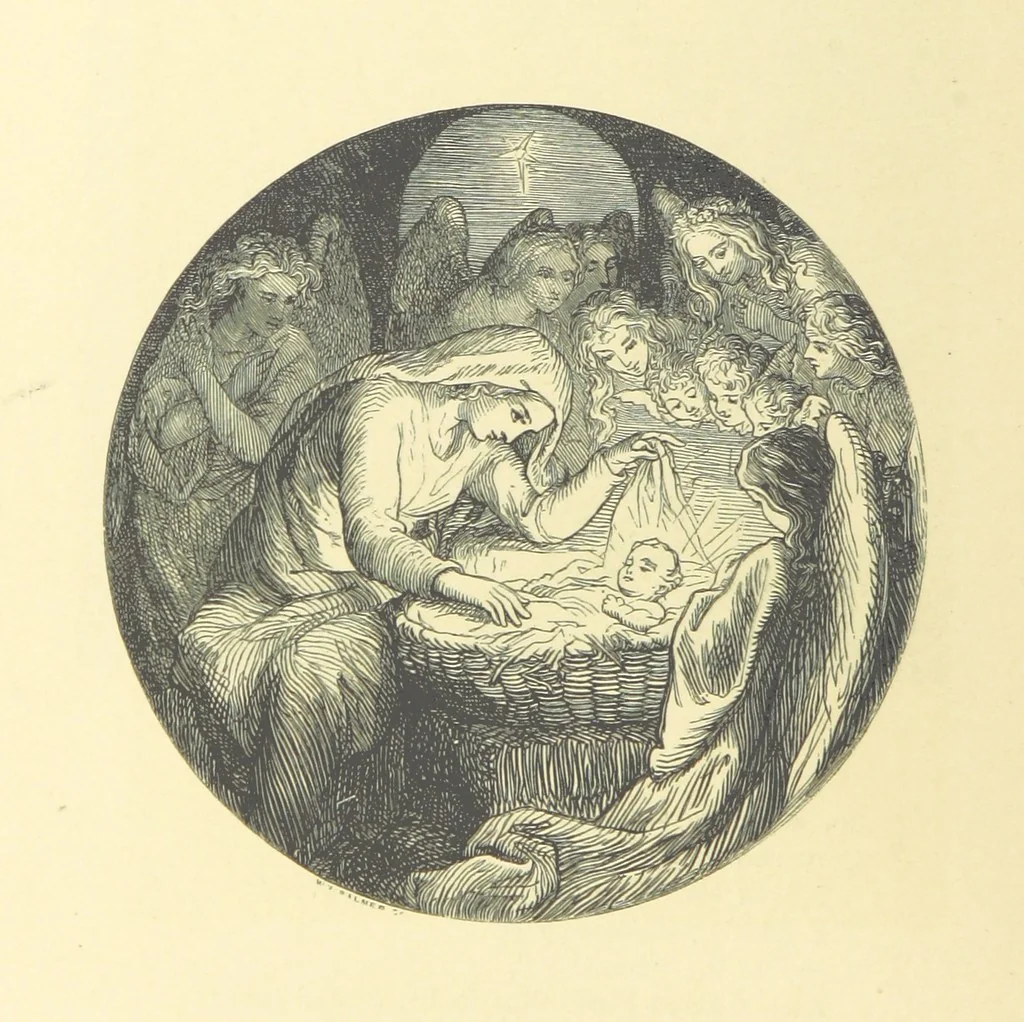 An illustration from Dawn to Daylight: or, Gleams from the poets of twelve centuries. With above two hundred illustrations, 1874, leaf 152
