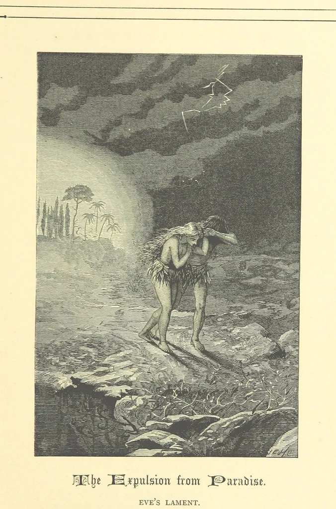 An illustration from Dawn to Daylight: or, Gleams from the poets of twelve centuries. With above two hundred illustrations, 1874, leaf 153