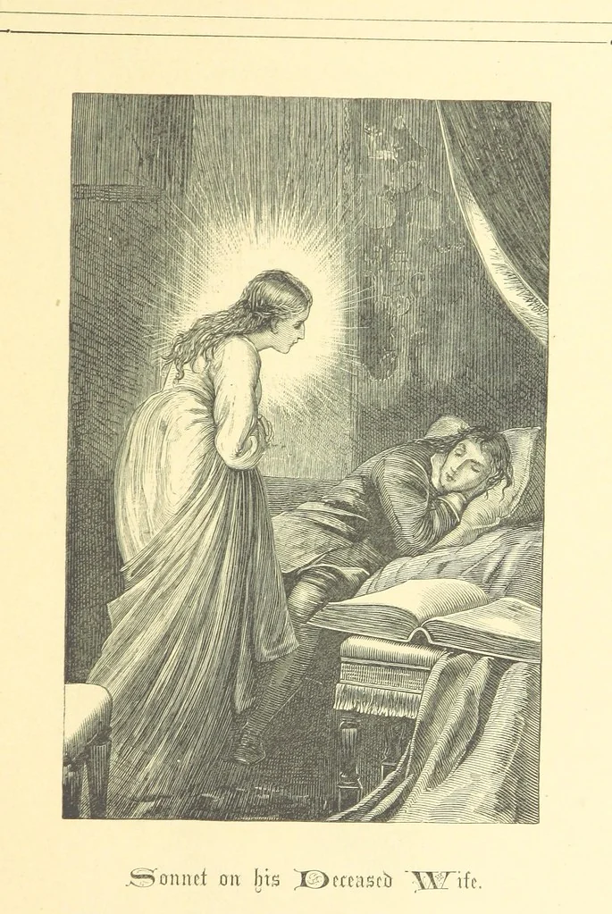 An illustration from Dawn to Daylight: or, Gleams from the poets of twelve centuries. With above two hundred illustrations, 1874, leaf 155