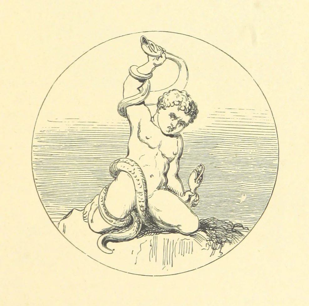 An illustration from Dawn to Daylight: or, Gleams from the poets of twelve centuries. With above two hundred illustrations, 1874, leaf 161