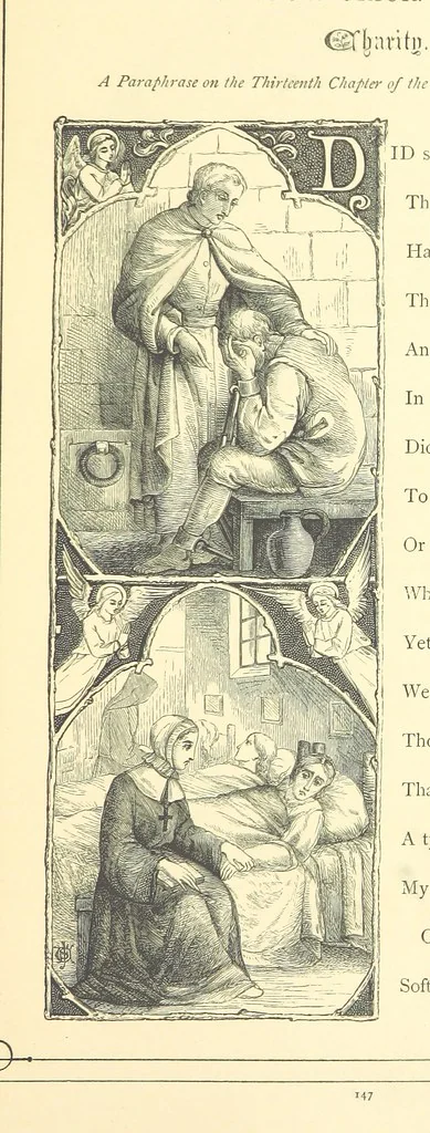 An illustration from Dawn to Daylight: or, Gleams from the poets of twelve centuries. With above two hundred illustrations, 1874, leaf 173