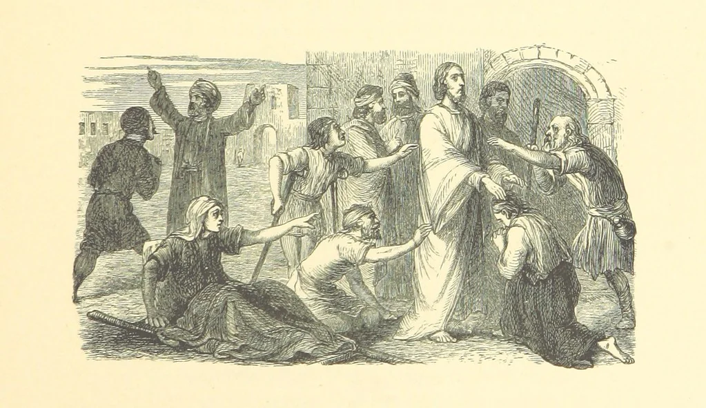 An illustration from Dawn to Daylight: or, Gleams from the poets of twelve centuries. With above two hundred illustrations, 1874, leaf 175