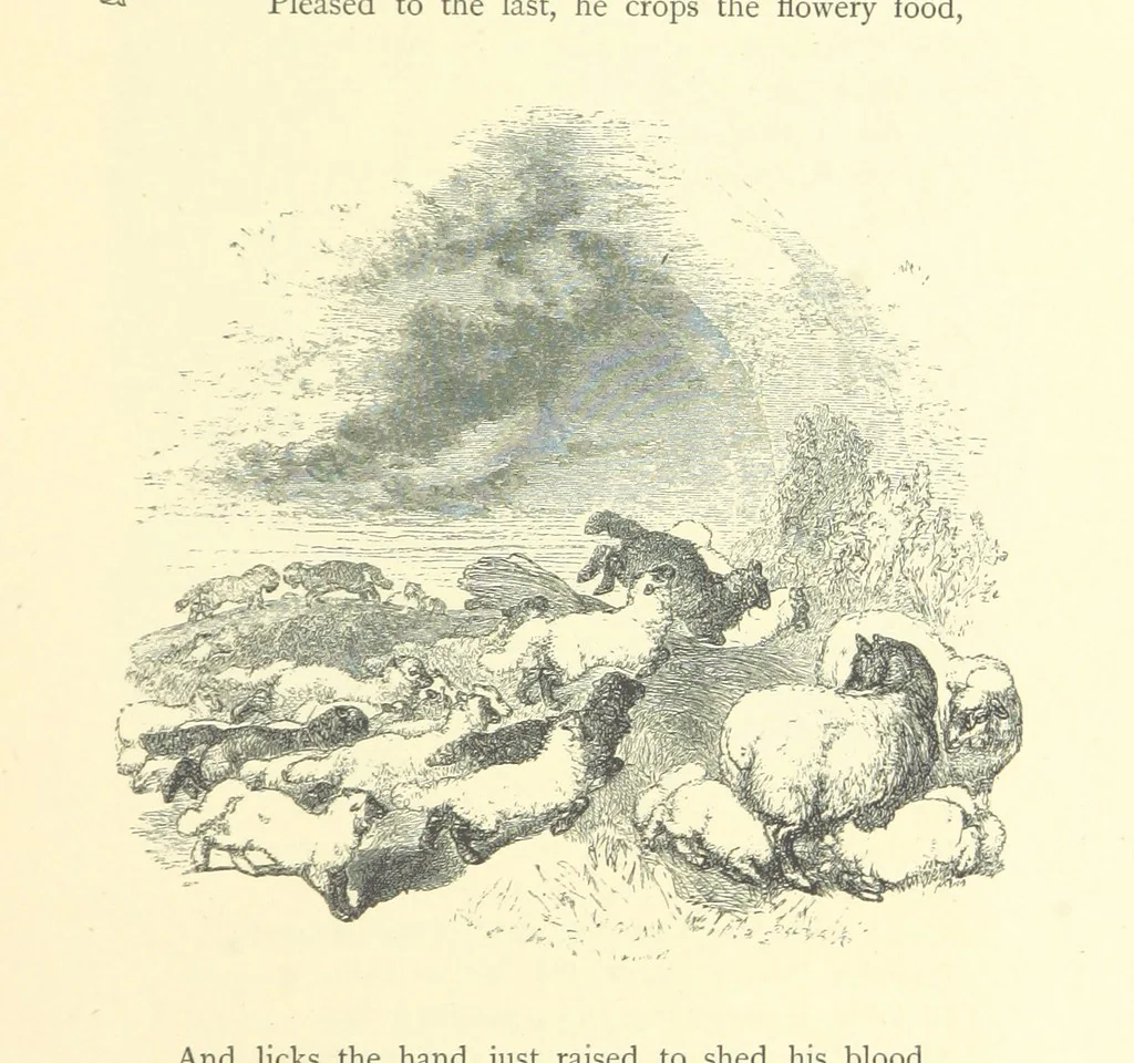 An illustration from Dawn to Daylight: or, Gleams from the poets of twelve centuries. With above two hundred illustrations, 1874, leaf 179