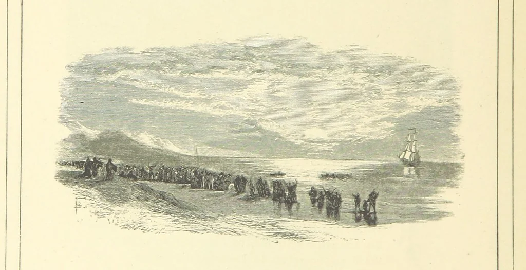 An illustration from Dawn to Daylight: or, Gleams from the poets of twelve centuries. With above two hundred illustrations, 1874, leaf 188