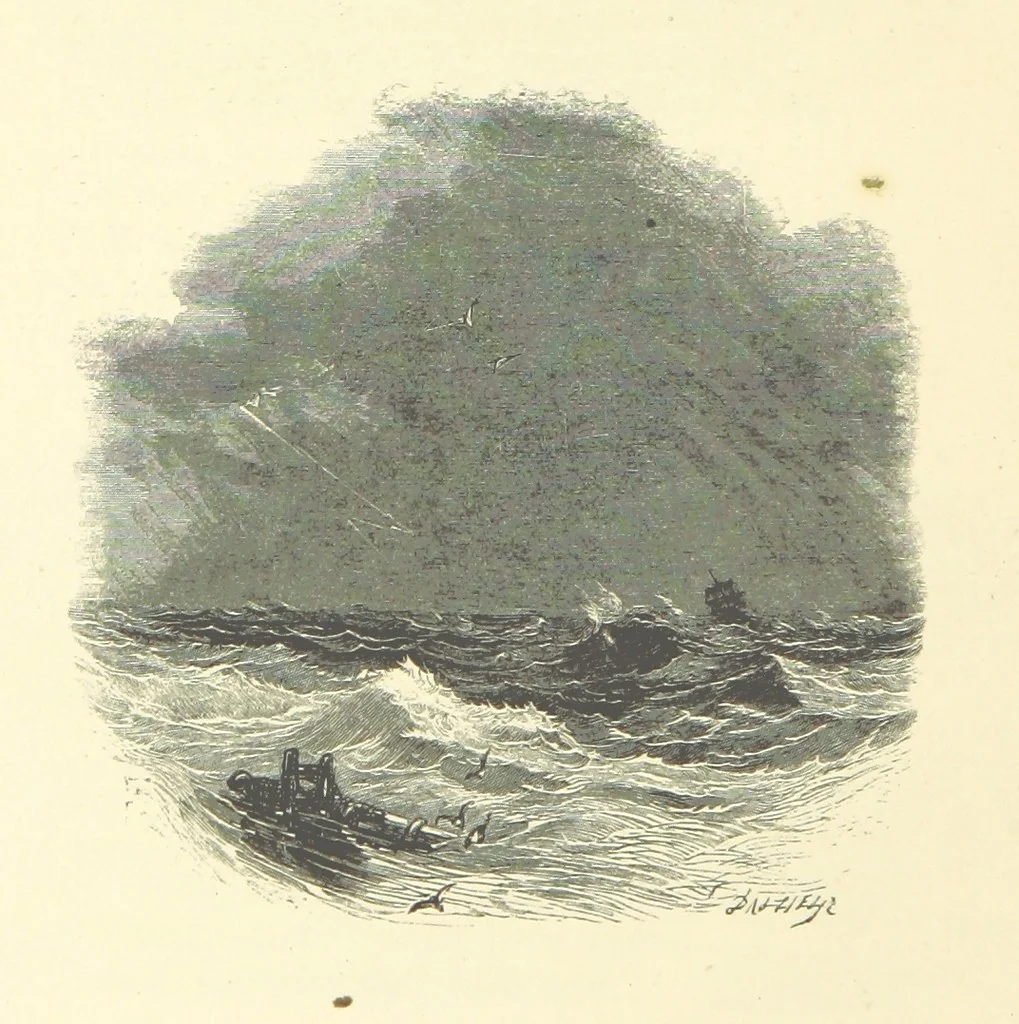 An illustration from Dawn to Daylight: or, Gleams from the poets of twelve centuries. With above two hundred illustrations, 1874, leaf 194