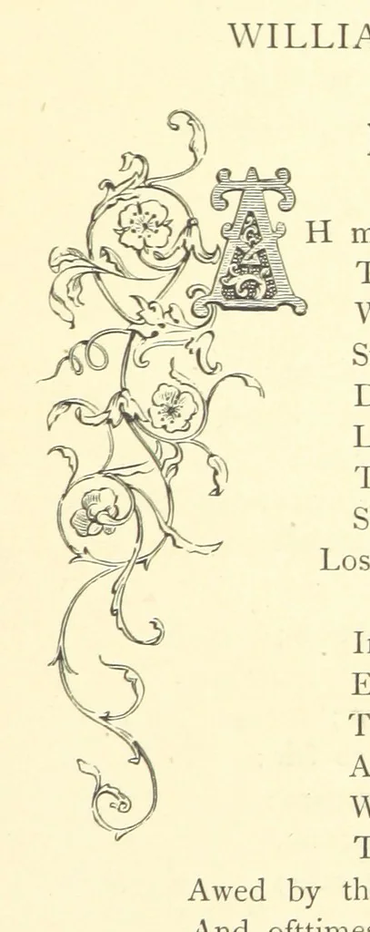 An illustration from Dawn to Daylight: or, Gleams from the poets of twelve centuries. With above two hundred illustrations, 1874, leaf 199