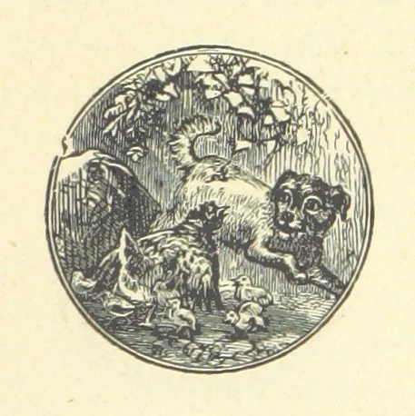 An illustration from Dawn to Daylight: or, Gleams from the poets of twelve centuries. With above two hundred illustrations, 1874, leaf 201
