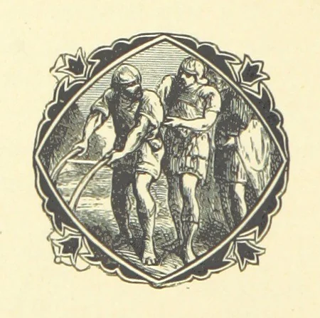 An illustration from Dawn to Daylight: or, Gleams from the poets of twelve centuries. With above two hundred illustrations, 1874, leaf 226