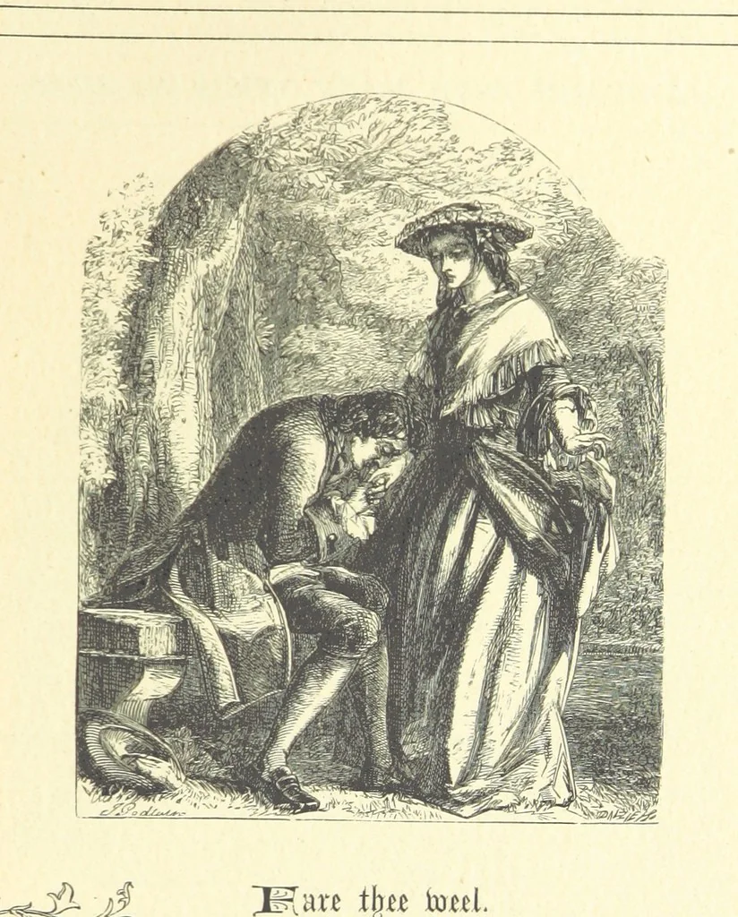 An illustration from Dawn to Daylight: or, Gleams from the poets of twelve centuries. With above two hundred illustrations, 1874, leaf 227