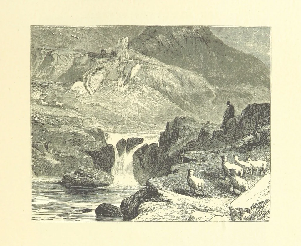 An illustration from Dawn to Daylight: or, Gleams from the poets of twelve centuries. With above two hundred illustrations, 1874, leaf 231