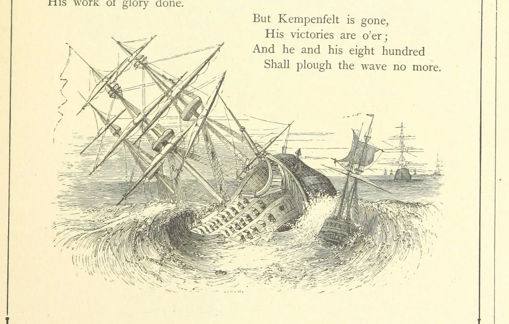 An illustration from Dawn to Daylight: or, Gleams from the poets of twelve centuries. With above two hundred illustrations, 1874, leaf 235