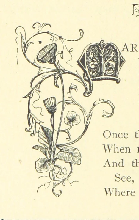 An illustration from Dawn to Daylight: or, Gleams from the poets of twelve centuries. With above two hundred illustrations, 1874, leaf 240